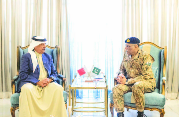 <p>National Guard Commander Shaikh Mohammed bin Isa Al Khalifa arrived in Islamabad, Pakistan, on an official visit.</p>
<p>Shaikh Mohammed was received at Pakistan Air Force Base Nur Khan by General Sahir Shamshad Mirza, Chairman of the Joint Chiefs of Staff Committee of the Pakistan Armed Forces, along with several Pakistani generals and army commanders.</p>
<p>Also present were Bahrain&rsquo;s Ambassador to Pakistan Mohammed Ebrahim Mohammed and embassy staff. The visit highlights the longstanding ties between Bahrain and Pakistan, reflecting mutual co-operation and respect across political, economic, military and cultural domains.</p>
<p>These relations have progressed over time to support the interests of both countries and their peoples.</p>